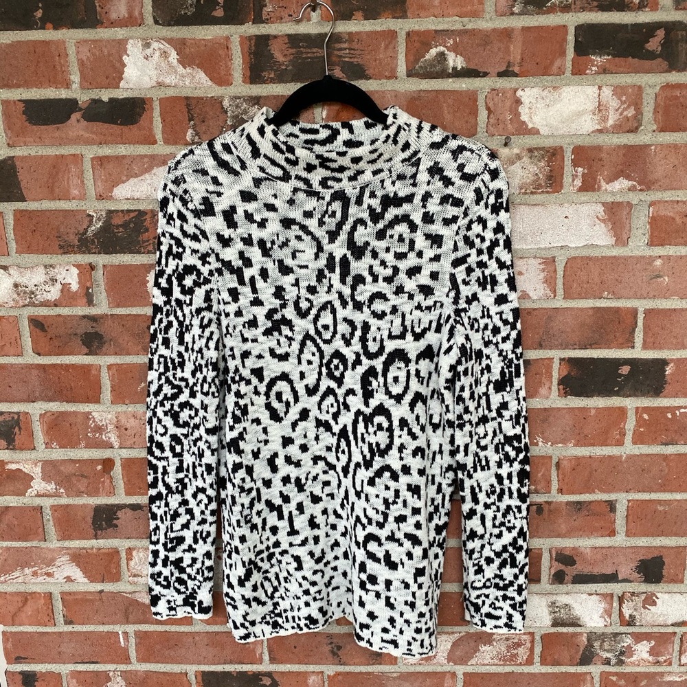 Chico’s Animal print sweater
